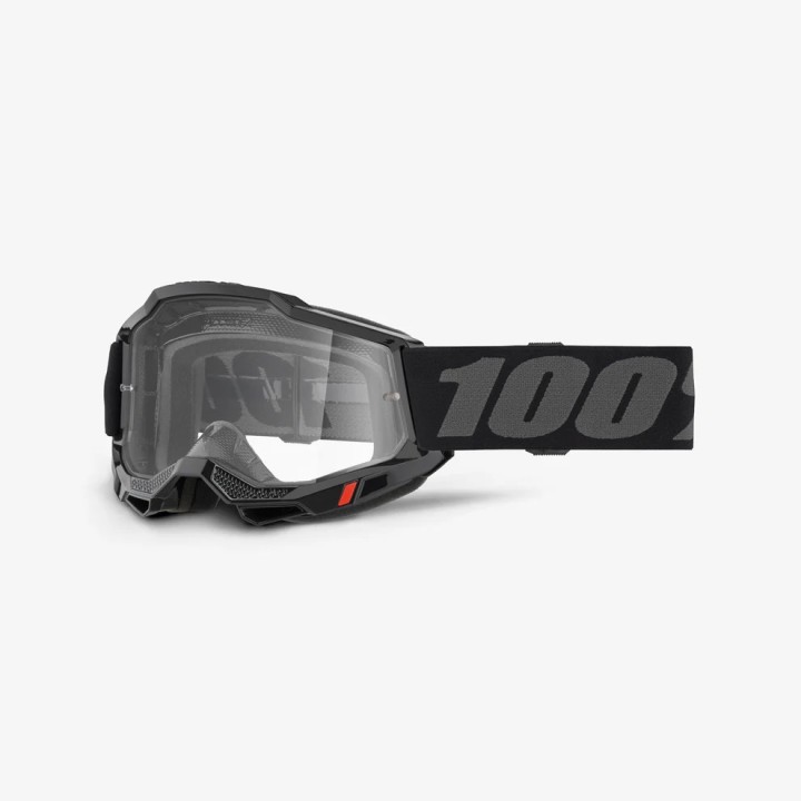 Mask 100% Accuri 2 - Black/Clear Lens 100%