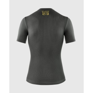 Maglia intima Assos Spring Fall SS Skin Layer P1- Anthracite Grey Assos