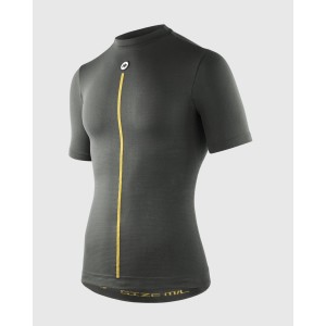 Maglia intima Assos Spring Fall SS Skin Layer P1- Anthracite Grey Assos