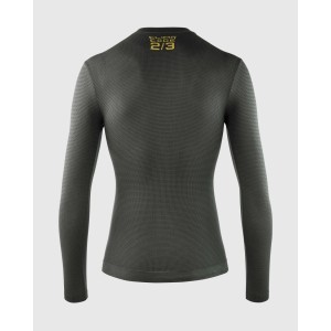 Maglia intima Assos Spring Fall LS Skin Layer P1- Anthracite Grey Assos