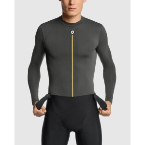 Maglia intima Assos Spring Fall LS Skin Layer P1- Anthracite Grey Assos