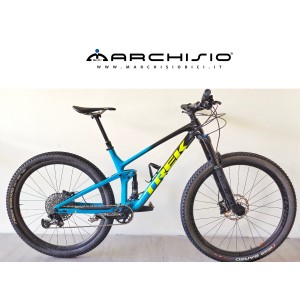 Trek Top Fuel 9.8 Blu/Verde Tg. M/L - USATA