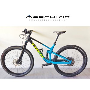 Trek Top Fuel 9.8 Blu/Verde Tg. M/L - USATA