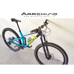 Trek Top Fuel 9.8 Blu/Verde Tg. M/L - USATA