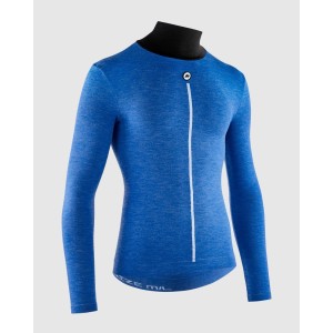 Maglia Assos Ultraz Winter LS Skin Layer P1 - Calypso Blu Assos