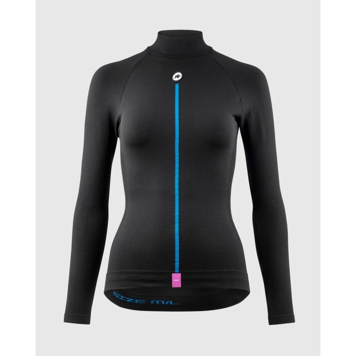 Maglia donna Assos Winter LS Skin Layer P1 - Black Series Assos