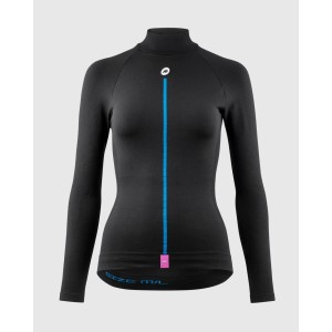 Women's sweater Assos Winter LS Skin Layer P1 - Black Series Assos