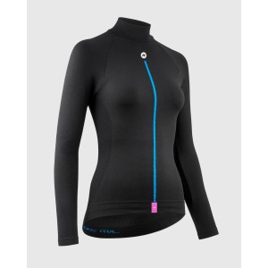 Women's sweater Assos Winter LS Skin Layer P1 - Black Series Assos