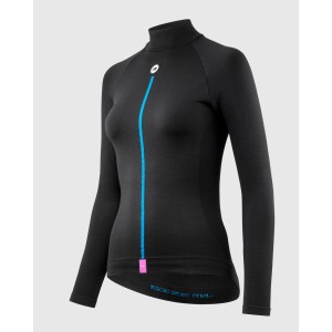 Women's sweater Assos Winter LS Skin Layer P1 - Black Series Assos