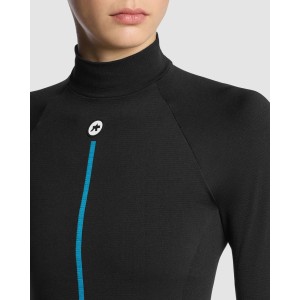 Maglia donna Assos Winter LS Skin Layer P1 - Black Series Assos