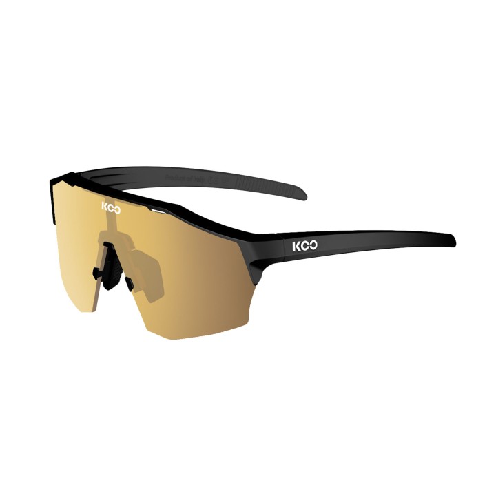 Occhiali KOO Alibi Black Matt/Gold Mirror Cat. 3 KOO eyewear by KASK