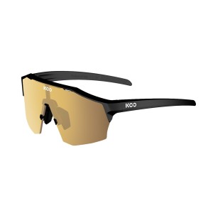 Occhiali KOO Alibi Black Matt/Gold Mirror Cat. 3 KOO eyewear by KASK