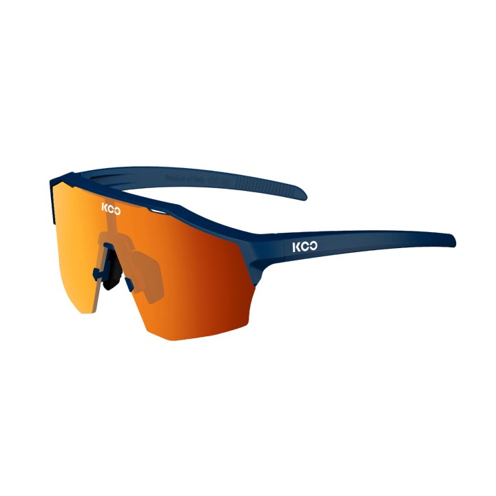 Occhiali KOO Alibi Dark Blue Matt/Red Photo Cat. 0-3 KOO eyewear by KASK