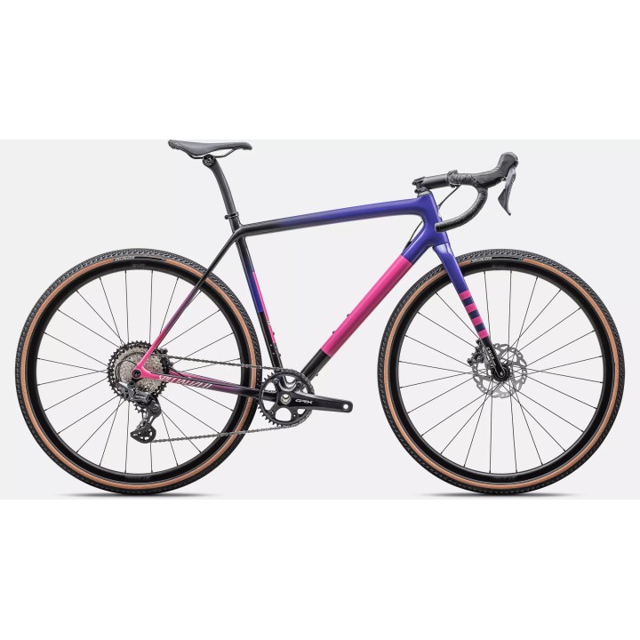 Bicycle Specialized Crux Comp - Gloss Carbon/Purple Haze/Rebel Pink Specialized