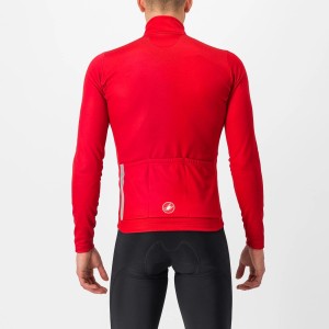 Maglia Castelli Entrata Thermal Jersey - Red Castelli