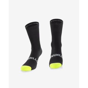 Socks Pinarello Thermal Black/Yellow Fluo Pinarello