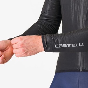 Mantellina Castelli Squall Shell Jacket Black Castelli