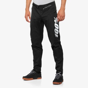 Pantalone Lungo 100% R-CORE - Black/White 100%