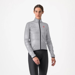 Mantellina Castelli donna Squall Shell Jacket - Silver Gray Castelli