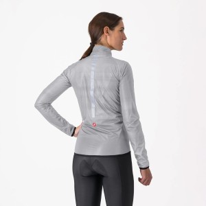 Mantellina Castelli donna Squall Shell Jacket - Silver Gray Castelli