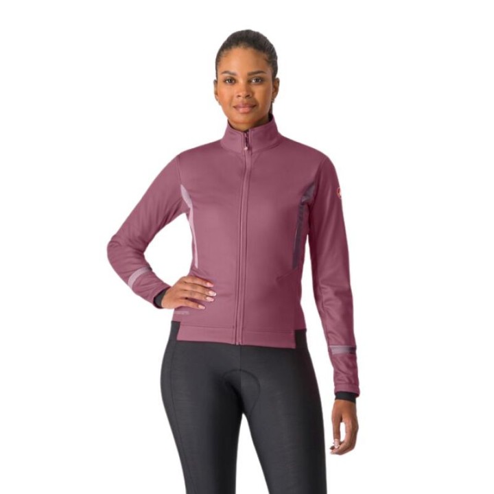 Jacket Castelli woman Dynamic 2 Jacket - Mauve/Blueberry Castelli