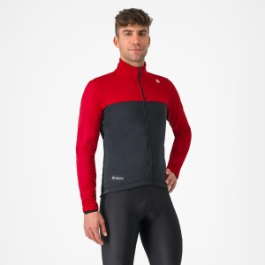 Giacca Castelli Estremo - Ruby Red/Light Black Castelli