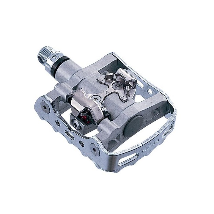 Pedals Shimano M324 SPD Silver with Tacchette Shimano