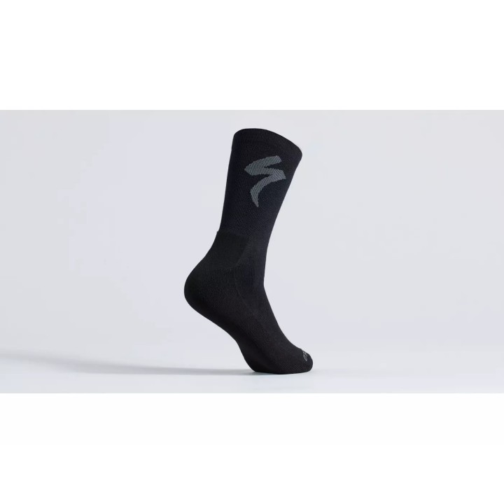 Calze Specialized Primaloft® Lightweight Tall Logo - Black Specialized