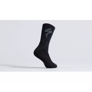 Calze Specialized Primaloft® Lightweight Tall Logo - Black Specialized