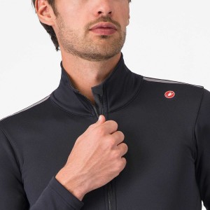 Jacket Castelli Espresso Air - Light Black Castelli