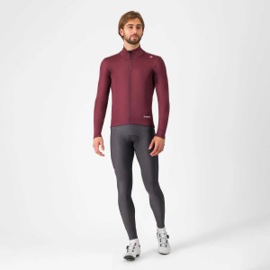 Jacket Castelli Espresso Air - Deep Bordeaux Castelli