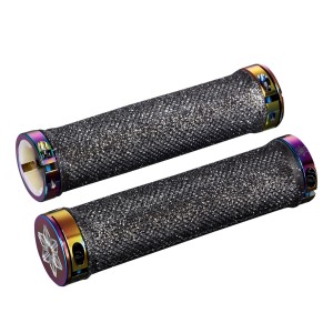 Manopole Supacaz Diamond Kush Grips Oil Slick Supacaz