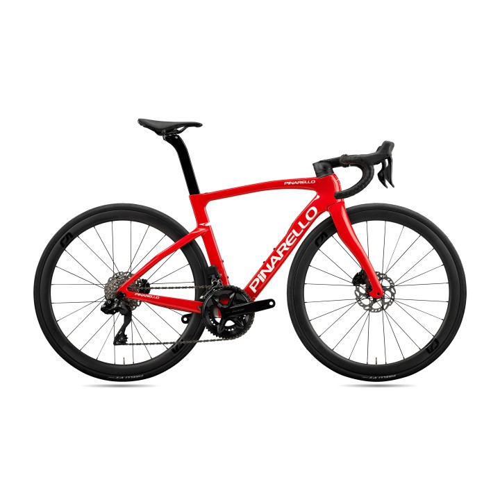 Bicicletta Pinarello F5 Disc 105Di2x12DB Ultrafast Carbon - Furious Red Pinarello