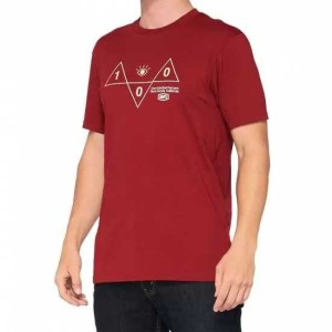 T-Shirt 100% VISION Red Brick 100%