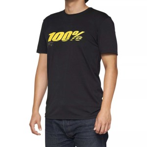 T-Shirt 100% SPEED Tech Tee Black 100%