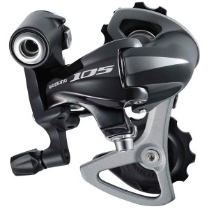 Change of posture Shimano 105 10v Black SS RD-5701 Shimano