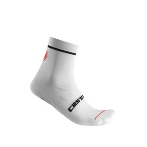 Socks Castelli Entry 9 - White Castelli