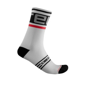 Calze Castelli Prologo 15 - Black/White Castelli